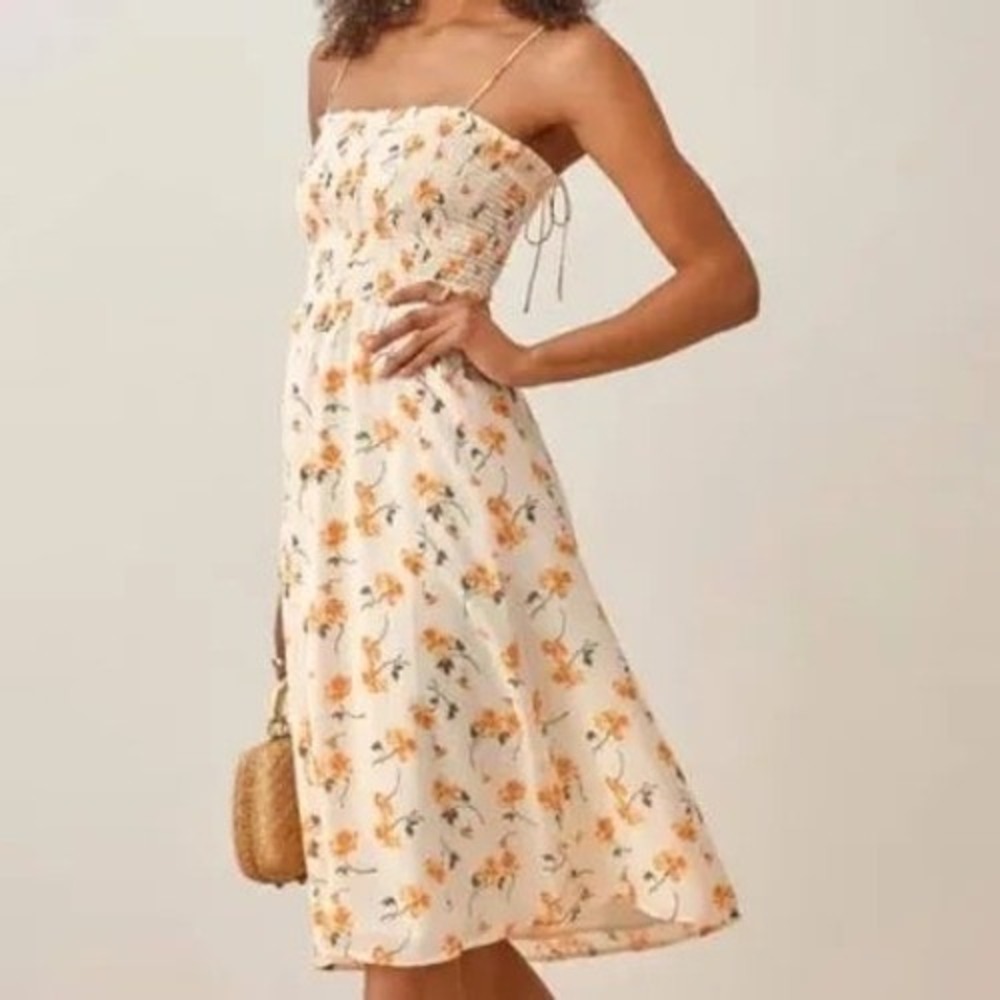 Reformation Sable Limonada
Floral Midi Dress Size S - Picture 2 of 9